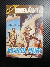 Aavikon Korkeajännitys 1977 nr 12 Kauhun mahti