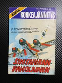 Merten Korkeajännitys 1977 nr 10 Sinitaivaan paholainen