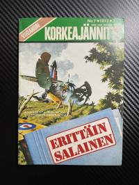 Viidakon Korkeajännitys 1977 nr 7 Erittäin salainen