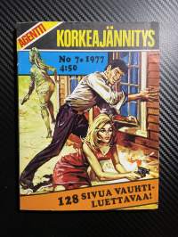 Agentti Korkeajännitys 1977 nr 7 Pommi Karibialla