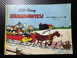 Aku Ankka Joulumanteli 1966 Aku Ankka nr 51 a -comics