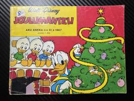 Aku Ankka Joulumanteli 1967 Aku Ankka nr 51 a -comics