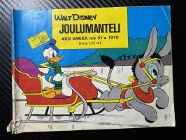 Aku Ankka Joulumanteli 1970 Aku Ankka nr 51 a -comics