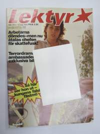 Lektyr 1975 nr 19 -adult graphics magazine / aikuisviihdelehti