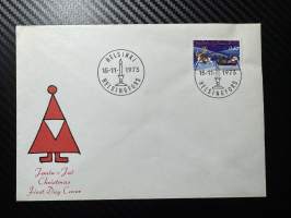 15.11.1973 FDC -kirje / ensipäivänkuori