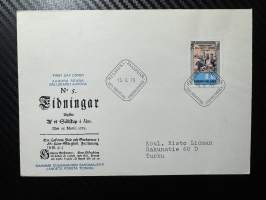 15.8.1973 FDC -kirje / ensipäivänkuori