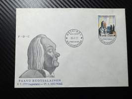 8.7.1977 FDC -kirje / ensipäivänkuori