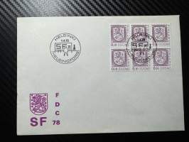 1.4.1978 FDC -kirje / ensipäivänkuori