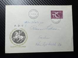 14.11.1959 FDC -kirje / ensipäivänkuori