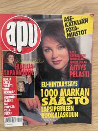Apu 1995 nr 2 - Ase Kätkijän sota-muistot, Kauniit ja rohkeat ihailija-tapaaminen, Hurmuri Clarke sai Virpiltä villasukat, ym.
