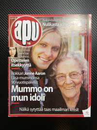 Apu 2008 nr 19 Jonne Aaron: Mummo on mun idoli
