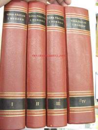 Våra foglar i norden I-IV