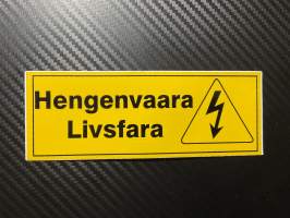 Hengenvaara tarra
