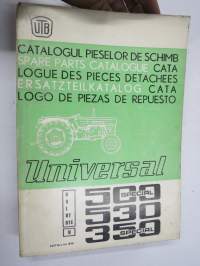 UTB - Universal 350 Special, 500 Special, 530 tractor Spare Parts Catalogue - Catalogul pieselor de schimb -varaosaluettelo