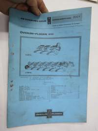 Överum Buren M/80 - B 387 G / C 698 HL -varaosaluettelo