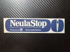 Neulastop tarra