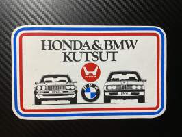 Honda & BMW kutsut tarra