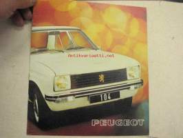 Peugeot 104 1975 -myyntiesite