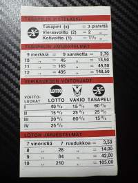 Lotto tarra