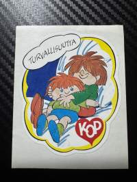Turvallisuutta KOP tarra