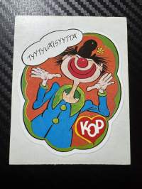 Tyytyväisyyttä KOP tarra