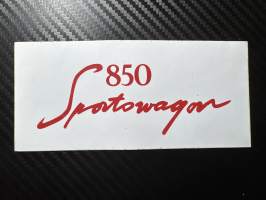 850 Sportwaqon tarra
