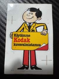 Käytämme Kodak kuvavalmistamoa tarra
