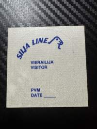 Silja Line vierailija tarra