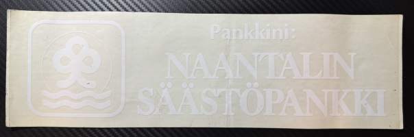 Naantalin Säästöpankki tarra