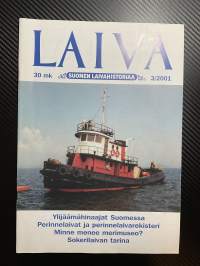 Laiva 2001 nr 3 - Suomen laivahistoriaa -lehti / magazine, finnish maritime history