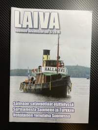 Laiva 2016 nr 3 Suomen laivahistoriaa -lehti / magazine, finnish maritime history. Saimaan satavuotiaat esittelyssä