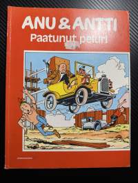 Anu ja Antti Paatunut peluri -sarjakuva-albumi 1984 nr 14