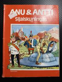 Anu ja Antti Sijaiskuningas sarjakuva-albumi 1985 nr 1