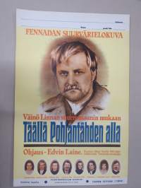 Täällä Pohjantähden alla (Väinö Linna) -elokuvajuliste, ohjaus Edvin Laine