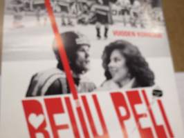 Reilu peli - Rejäl spel -elokuvajuliste, Satu Silvo, Alpo Suhonen, Seppo Laine, Magda Vasaryova, Karol Strassburger, Milos Kopecky, ohjaus Marie Polednakova