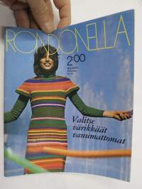 Rondonella 1972 nr 3 -käsityö- ja muotilehti