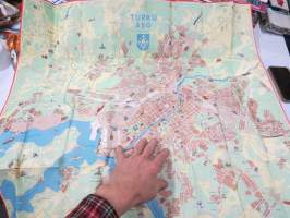 Turku - Åbo -kartta 1963 / 1964, piirroskuvat Tauno Torpo