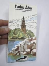 Turku - Åbo ympäristökartta / omgivningskarta 1975