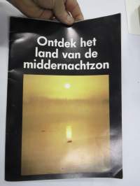 Ontdek het land van de middernachtzon - Finlandia Tours zomer 1981 -matkailuesite