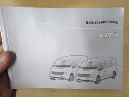 Mercedes-Benz Vito 108 D, 110 D, 113 1996 Betriebsanleitung -käyttöohjekirja saksaksi