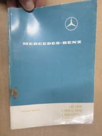 Mercedes-Benz LAK 1518, L 1618/L 1918, L 1620/LA1620, L 1920/LA1920 -käyttöohjekirja