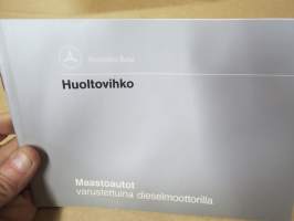 Mercedes-Benz Maastoautot dieselmoottorilla - Huoltovihko