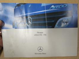 Mercedes-Benz ATEGO 970 - 976 Pikaopas -käyttöohjekirja