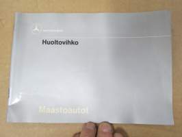 Mercedes-Benz Maastoautot 240 GD, 250 GD, 300 GD - Huoltovihko