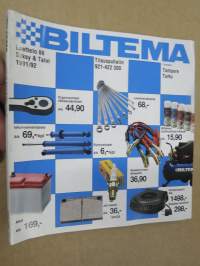Biltema luettelo 86 - Syksy & talvi 1991/92 -tuoteluettelo