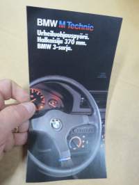 BMW M Technic urheiluohjauspyörä 370 mm BMW 3-sarja -myyntiesite