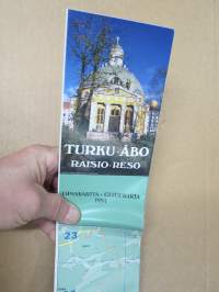 Turku / Åbo - Raisio / Reso Opaskartta - Guidekarta 1994