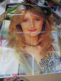 Bonnie Tyler -Suosikki-lehden keskiaukeamajuliste