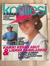 Kotiliesi 1983 nr 9, Sininen talo Raahen Rantakadulla, kaava-arkki
