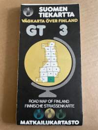 Suomen tiekartta GT 1980 nr 3